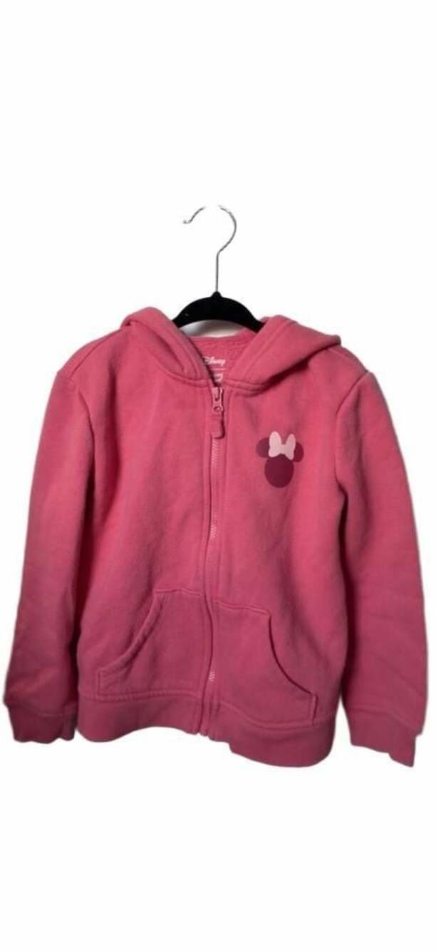 Disney Minnie Mouse Toddler Girl Zip Up Hoodie by Jumping Beans Size 4T Pink_K09